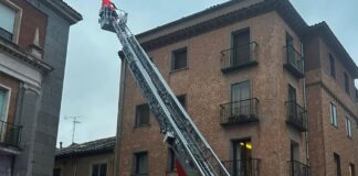 15 llamadas de alerta por viento en Segovia