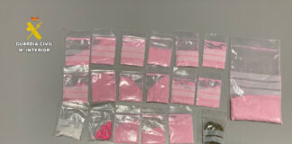 presunta venta de cocaína rosa y éxtasis