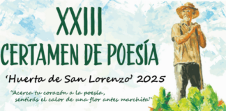 Convocado el Certamen de Poesía Huerta