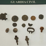 Pillados con piezas arqueológicas