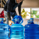 Puntos de recogida de agua embotellada