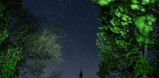 Increíble cielo estrellado en Segovia