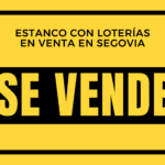 Estanco con loterías en venta en Segovia