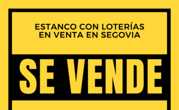 Estanco con loterías en venta en Segovia