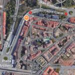 Corte de tráfico en Padre Claret