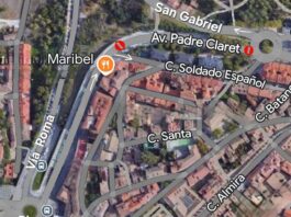 Corte de tráfico en Padre Claret
