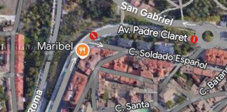 Corte de tráfico en Padre Claret
