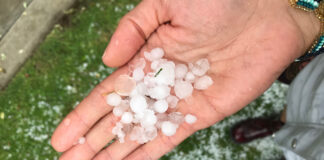 Alerta por tormentas con granizo