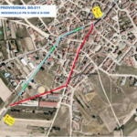 Desvío por obras en esta travesía de Segovia este 14 de mayo Desvío por obras