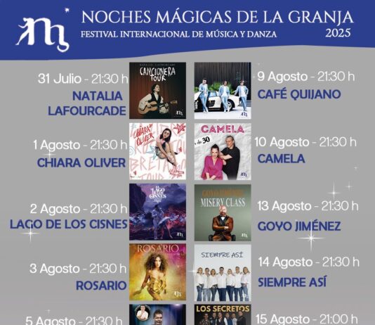 Noches Mágicas de La Granja 2025