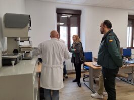 Guardia Civil de Segovia estrena laboratorio