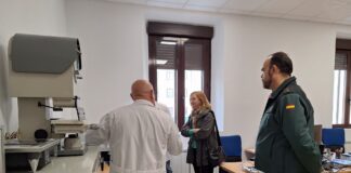 Guardia Civil de Segovia estrena laboratorio