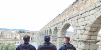 Por qué hay policía francesa en Segovia