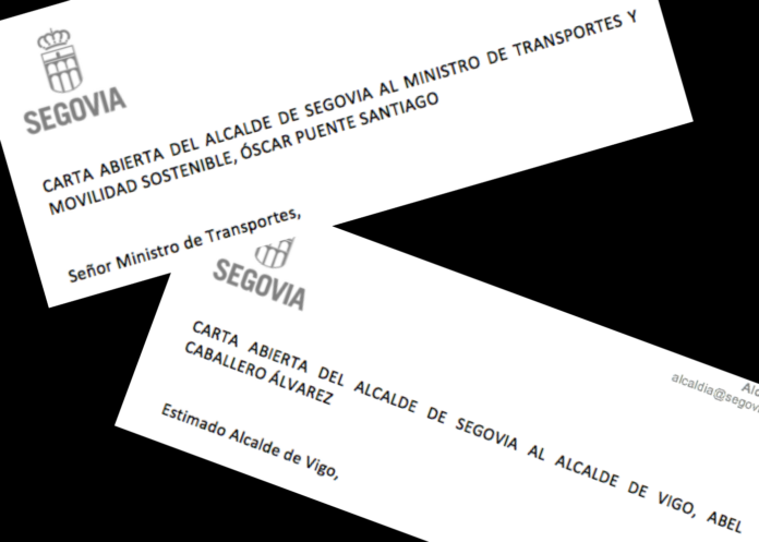 cartas del alcalde de Segovia