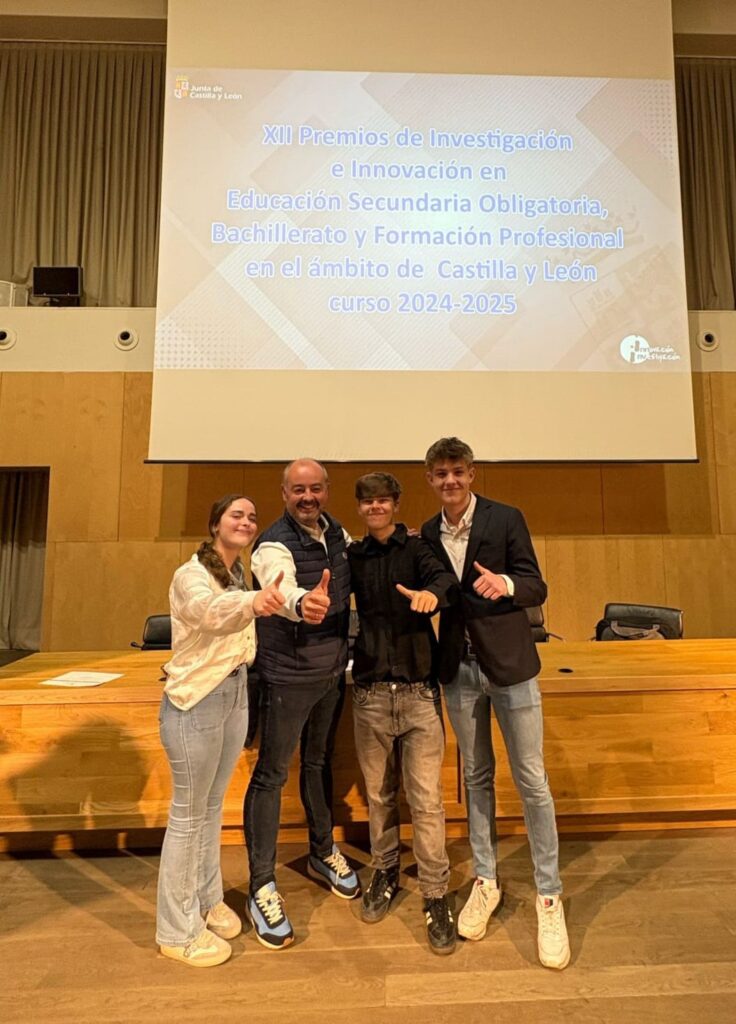 Alumnos de un colegio de Segovia