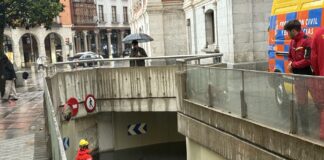 tromba de agua en Valladolid