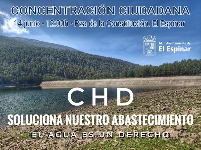 El Espinar exige agua