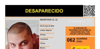 Desaparecido en Cuéllar