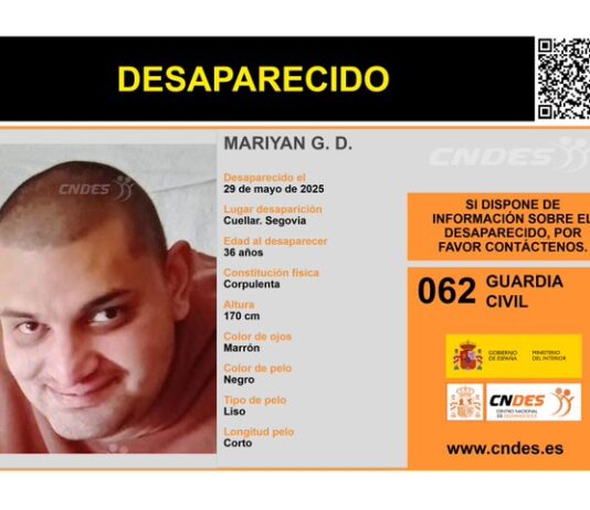 Desaparecido en Cuéllar