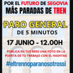 paro general en Segovia
