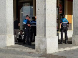 Agresión a una persona en Segovia