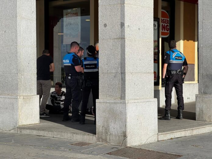 Agresión a una persona en Segovia
