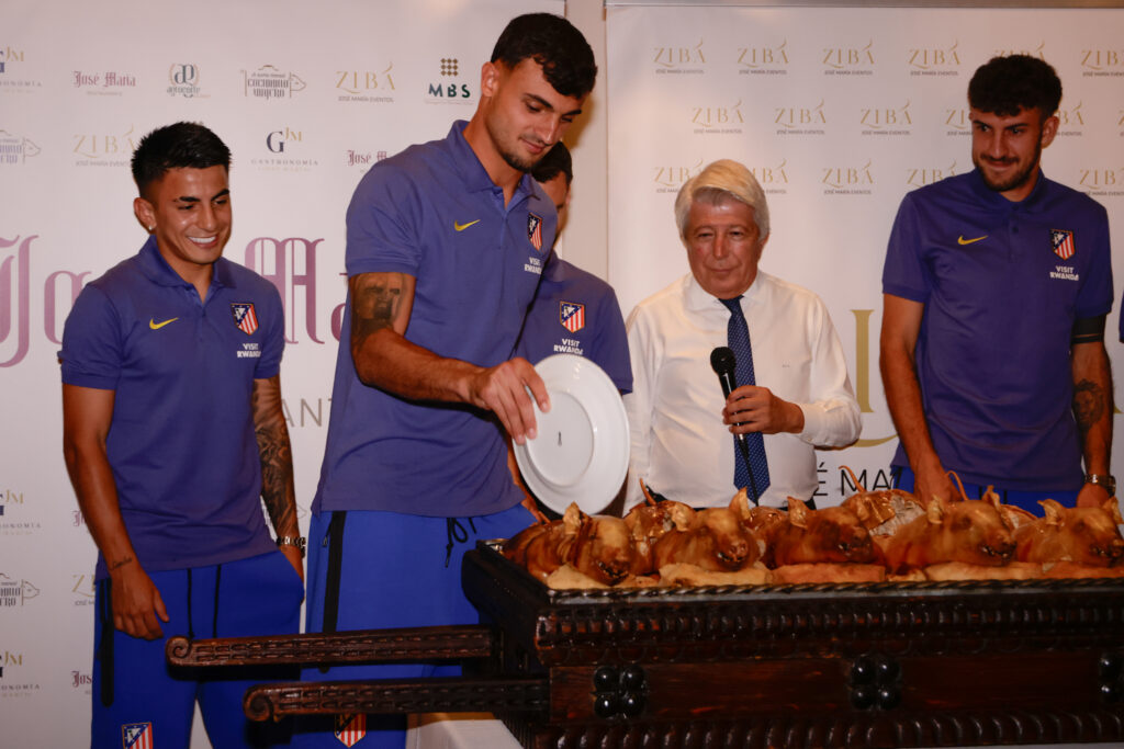 Atlético en el Restaurante José María