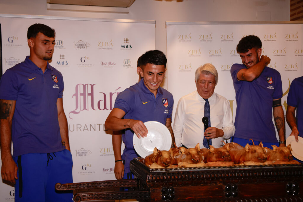 Atlético en el Restaurante José María