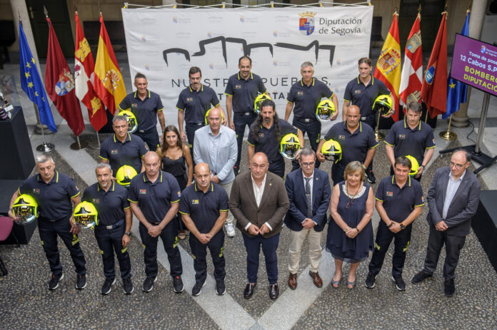 11 bomberos nuevos en Segovia