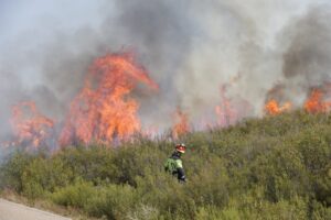 Máxima alerta de incendios forestales en Castilla y León