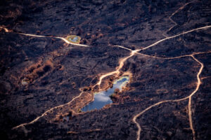 Las desgarradoras imágenes aéreas de las zonas más afectadas por los incendios