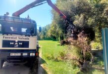 Trabajos cauce río Eresma