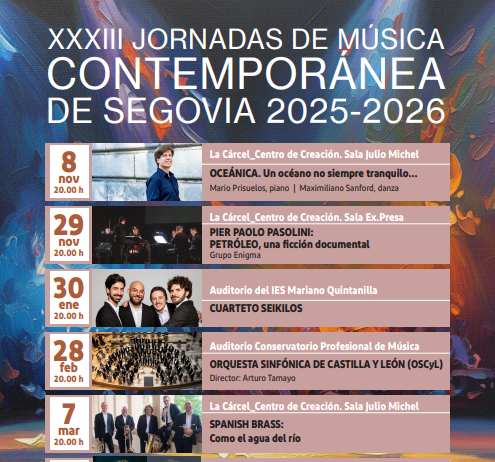 Segovia podrá presenciar una ficción documental que mezcla música, palabra y multimedia