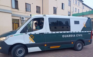 Foto de la Guardia Civil sobre el robo con fuerza en el polígono industrial de El Espinar