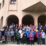 Medio centenar de segovianos participaron en la VI Marcha San Frutos Foto de familia de la IV Marcha de San Frutos