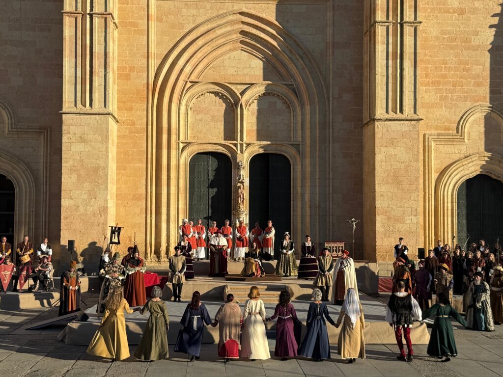 Visitantes proclamación de Isabel