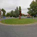 Modificaciones en el tráfico en esta rotonda de Segovia Obras rotonda del Espolón
