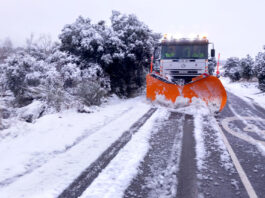 La provincia de Segovia ya tiene su plan de vialidad invernal Plan vialidad invernal de la Diputación de Segovia
