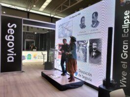 Segovia mira hacia el eclipse total de Sol en la feria INTUR Presentación Segovia INTUR 2025