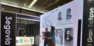 Segovia mira hacia el eclipse total de Sol en la feria INTUR Presentación Segovia INTUR 2025