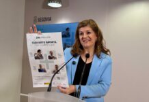 Presentación de la campaña del 25N en el Ayuntamiento de Segovia