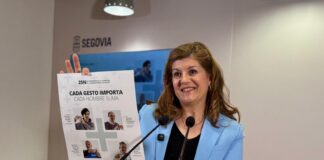 Presentación de la campaña del 25N en el Ayuntamiento de Segovia