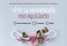 Cartel jornadas menopausia Fundación Caja Rural