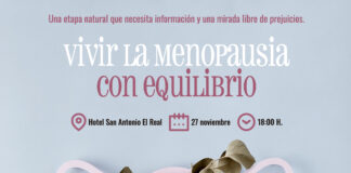 Una jornada sobre menopausia centrada en la calidad de vida Cartel jornadas menopausia Fundación Caja Rural