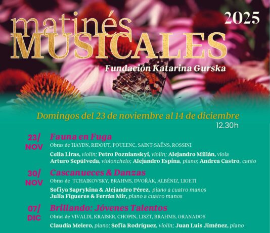 La música clásica llegará al Teatro Canónigos en este ciclo de conciertos Ciclo conciertos Fundación Katarina Gurska