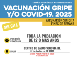 Vacunación en Segovia