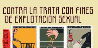 La trata de mujeres quedará «expuesta» en este acto Cartel de la exposición de trata de mujeres con fines de explotación sexual en la UVa