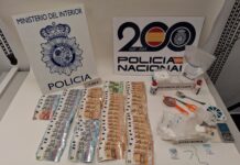 La Policía Nacional desarticula un punto de venta de droga en una zona universitaria de Segovia