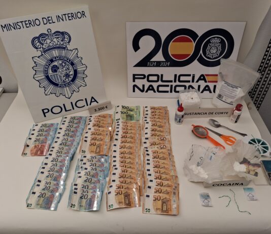 La Policía Nacional desarticula un punto de venta de droga en una zona universitaria de Segovia