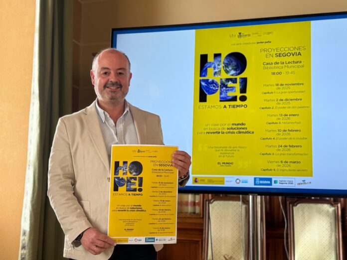 Documental Hope (2)_NP Ayuntamiento de Segovia Presentación documental 'Hope, estamos a tiempo'